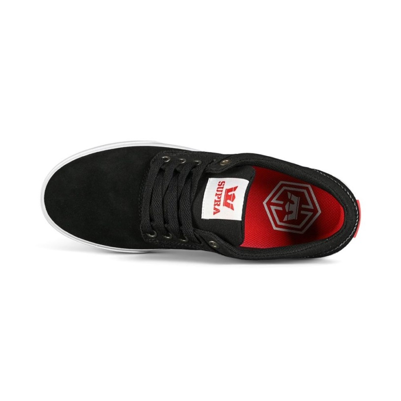 Supra Chino Skateschoenen Zwart/rood/wit