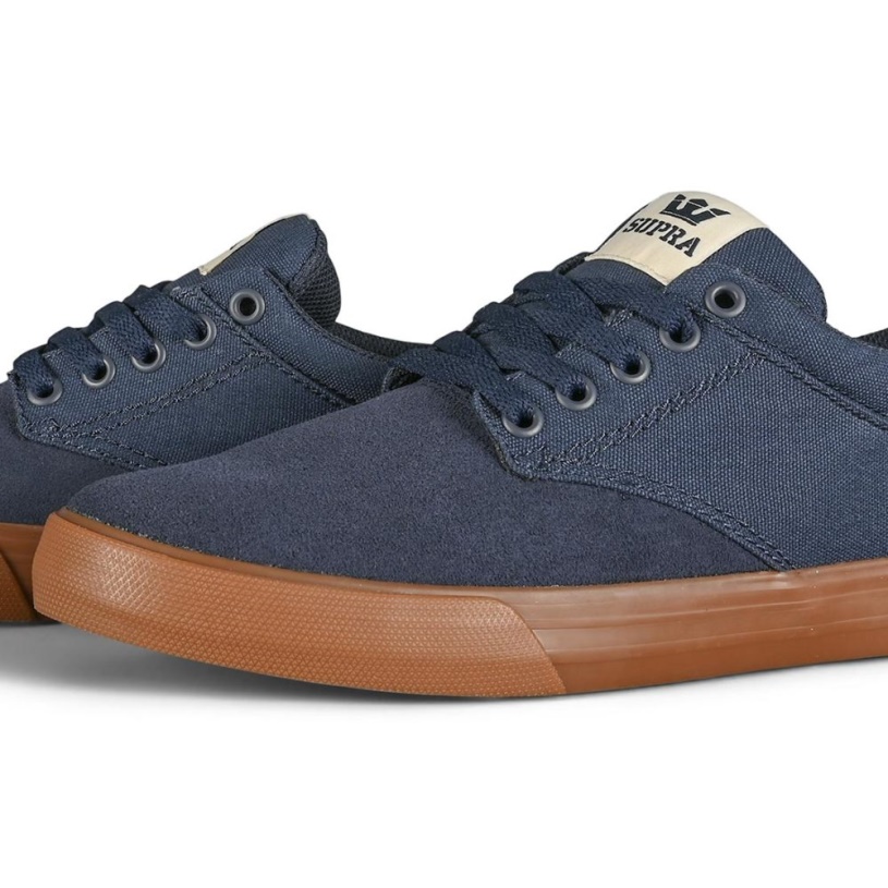 Supra Chino Skateschoenen Navy/bone/gum