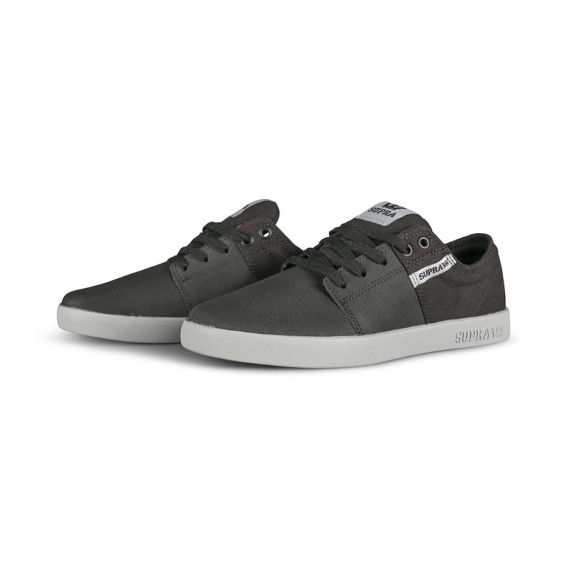 Supra Stacks Ii Skateschoenen Zwart Tuf/lichtgrijs