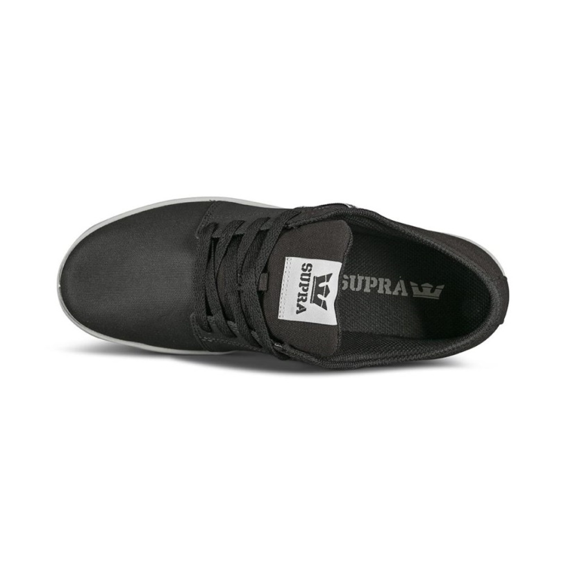 Supra Stacks Ii Skateschoenen Zwart Tuf/lichtgrijs