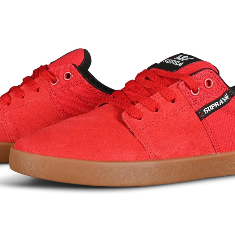 Supra Stacks Ii Skateschoenen Rood/gum