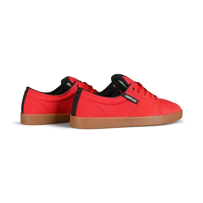 Supra Stacks Ii Skateschoenen Rood/gum