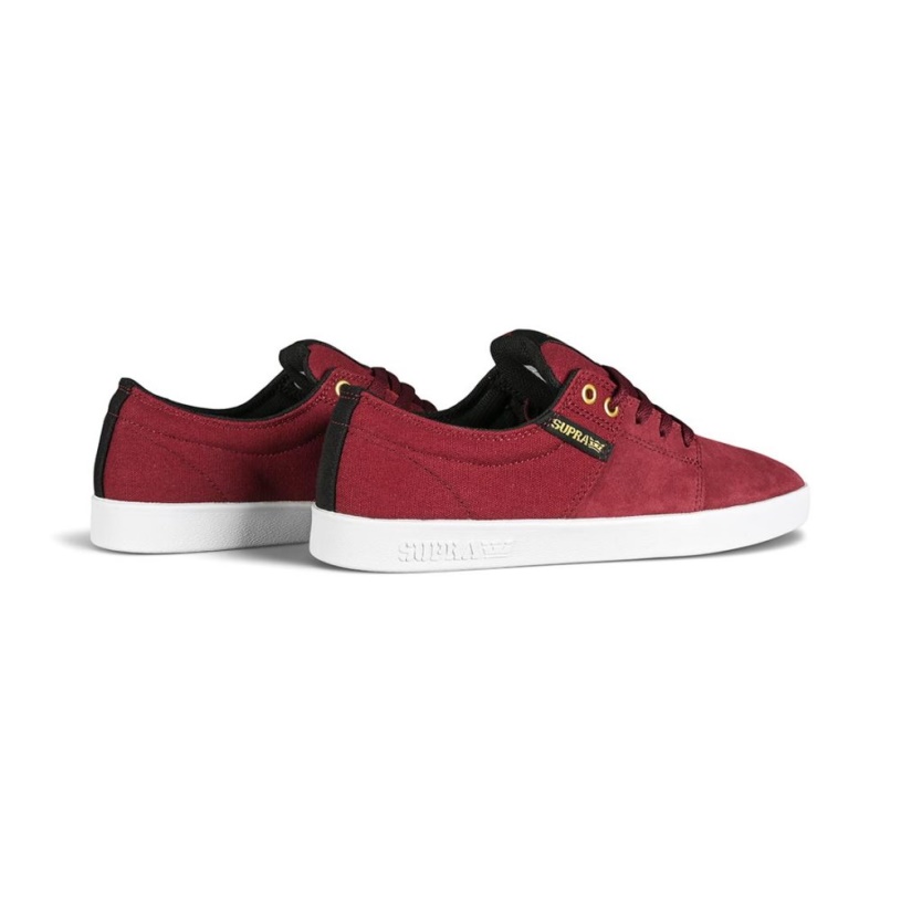 Supra Stacks Ii Skateschoenen Wijn/wit
