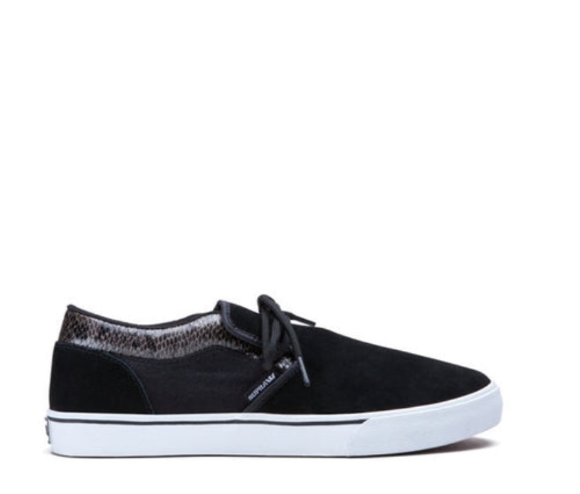 Supra Cuba Zwarte Slang Wit