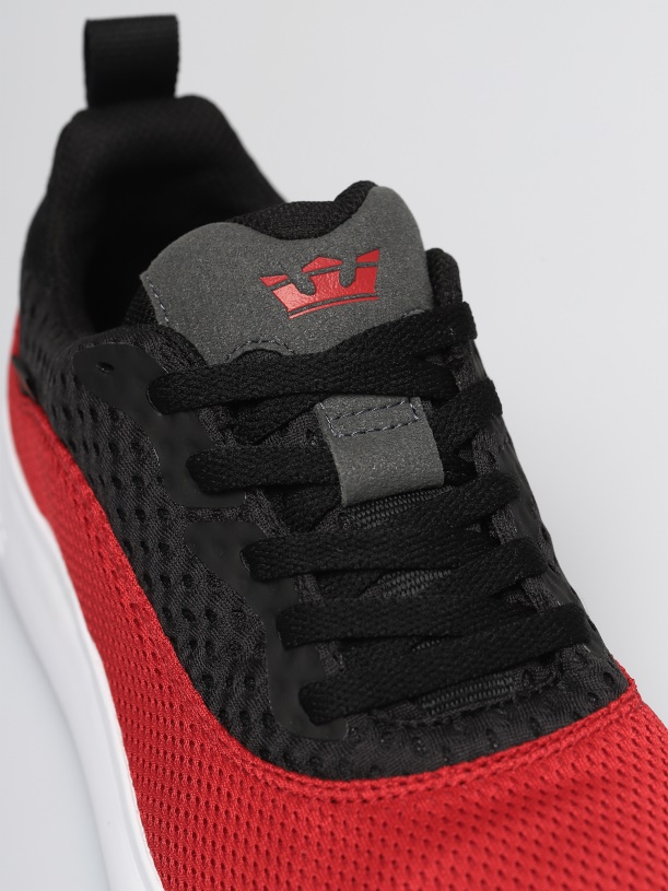 Supra Nederland Factor Tactic Schoenen Rood/zwart Wit