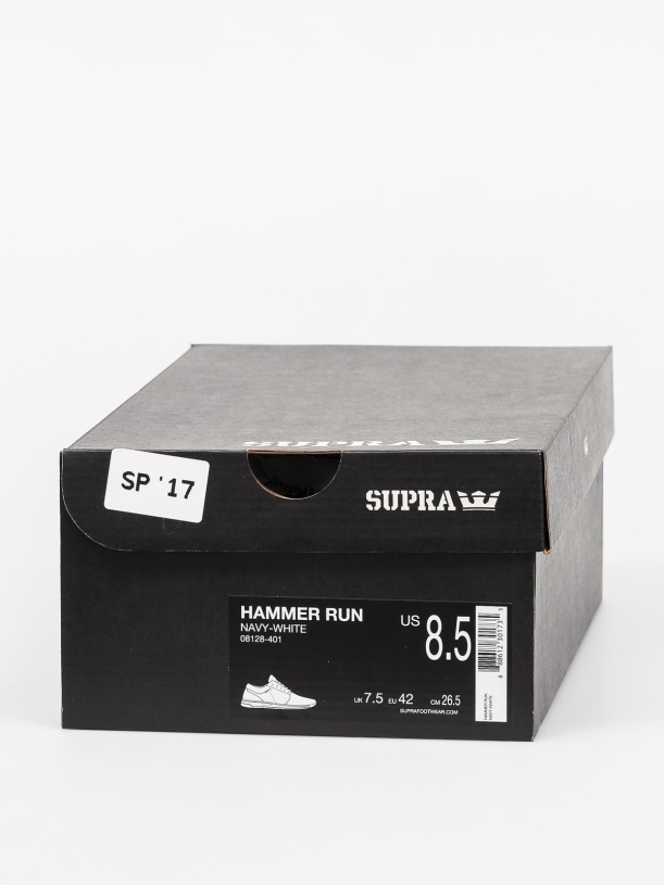 Supra Schoenen Hamerslag Marine Wit