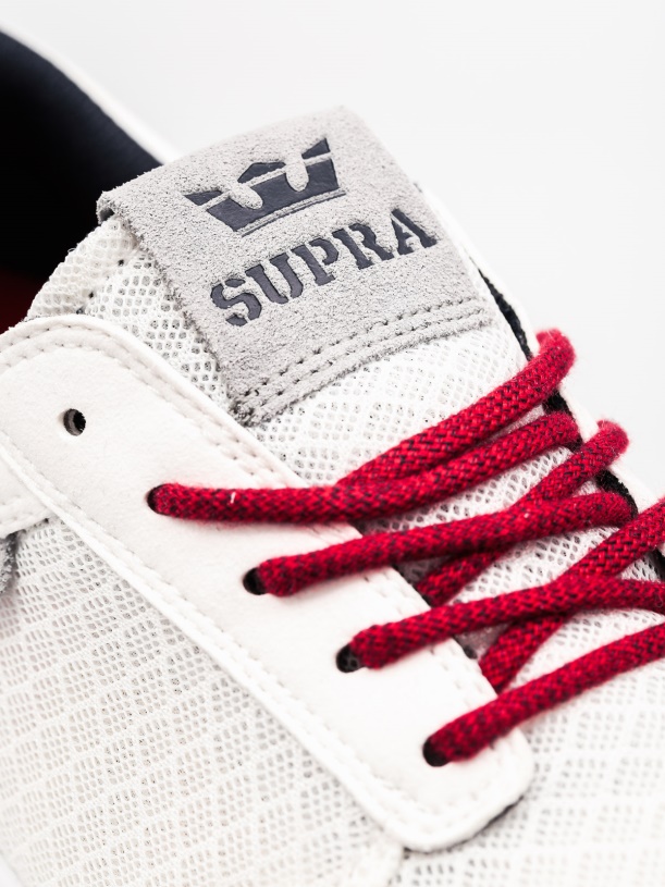 Supra Nederland Schoenen Hamerloop Wit/rood Wit