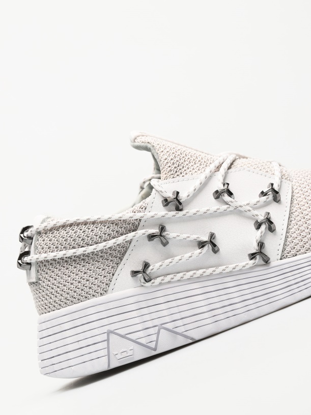 Supra Schoenen Malli Cool Grijs Wit