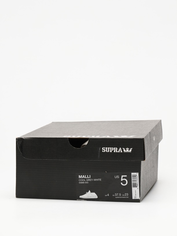 Supra Schoenen Malli Cool Grijs Wit