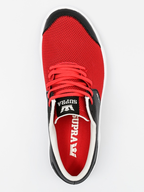 Supra Schoenen Noiz Rood/zwart Wit