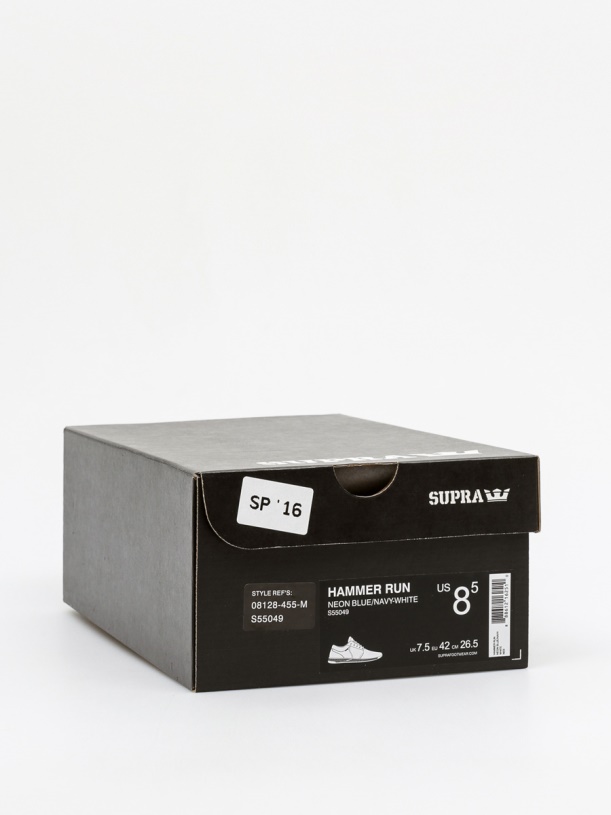 Supra Nederland Sneakers Hammer Run Neon Blauw/navy Wit