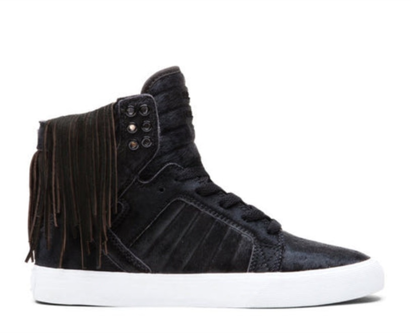 Supra Skytop Dames Zwart Zebra Wit